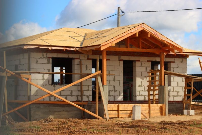 Фундамент для одноэтажного дома