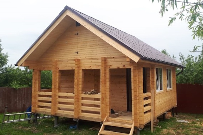 Фундамент для деревянной бани